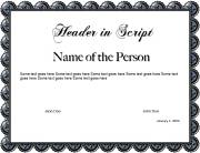 general certificate